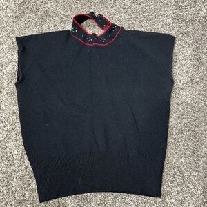 Helen Hsu Knit Sleeveless Top small